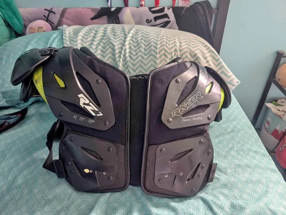 Razor Football Shoulder Pads