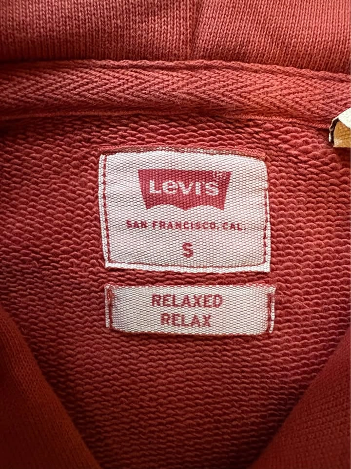 Levi’s Salmon Pink Zip-up Hoodie - photo 3