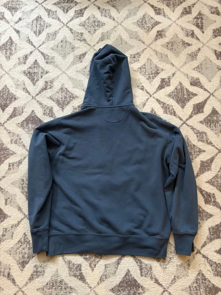 UNIQLO Navy Blue Zip-up Hoodie Men - photo 2