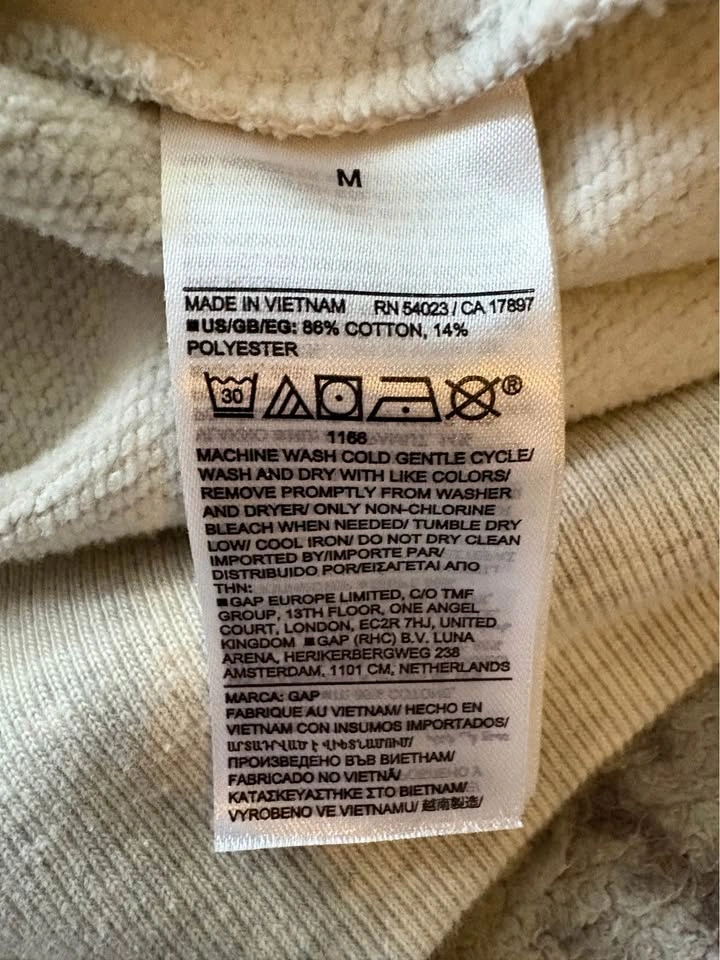 GAP Oversized Heavyweight Hoodie - photo 4