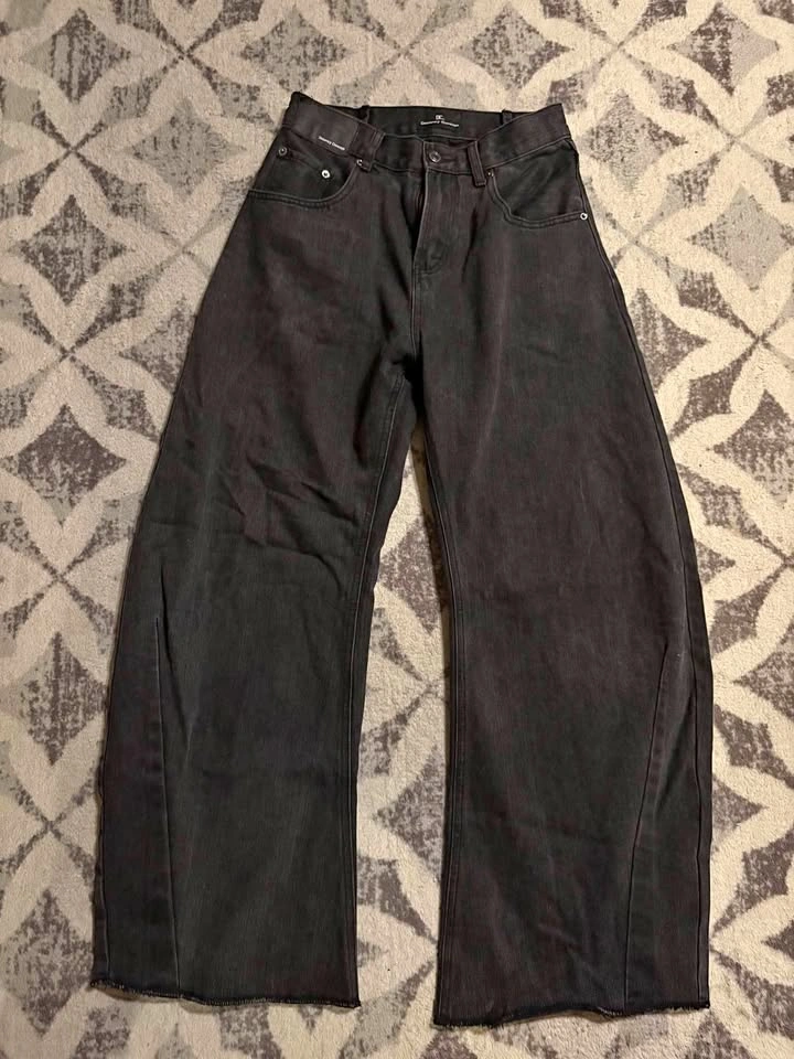 Decency Concept Black Barrel Leg Jeans