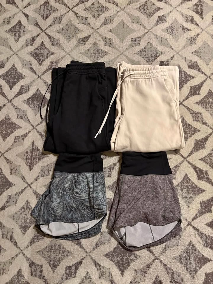 Lululemon Women’s Sweatpants and Shorts Size 8 Bundle