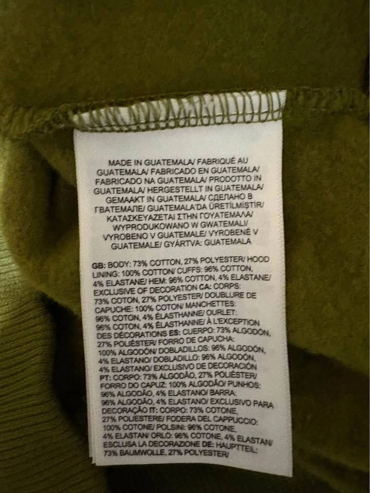 Brand New with Tags The North Face Hoodie Olive Green - photo 5