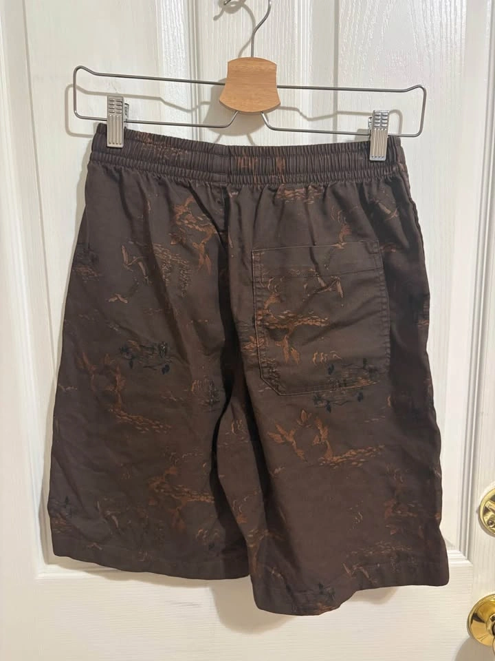 Uniqlo Brown Bird Patterned Shorts - photo 2