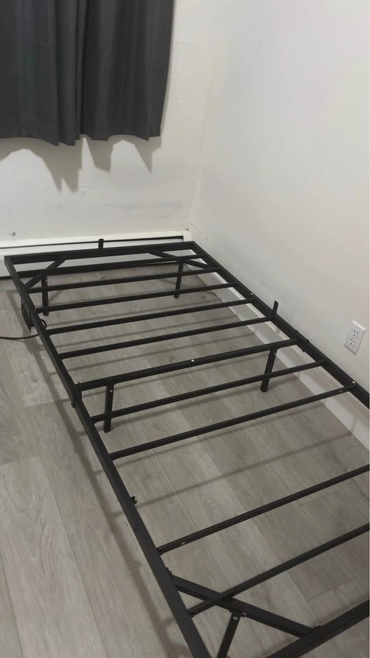 Bed frame for twin bed with power outlet - photo 2