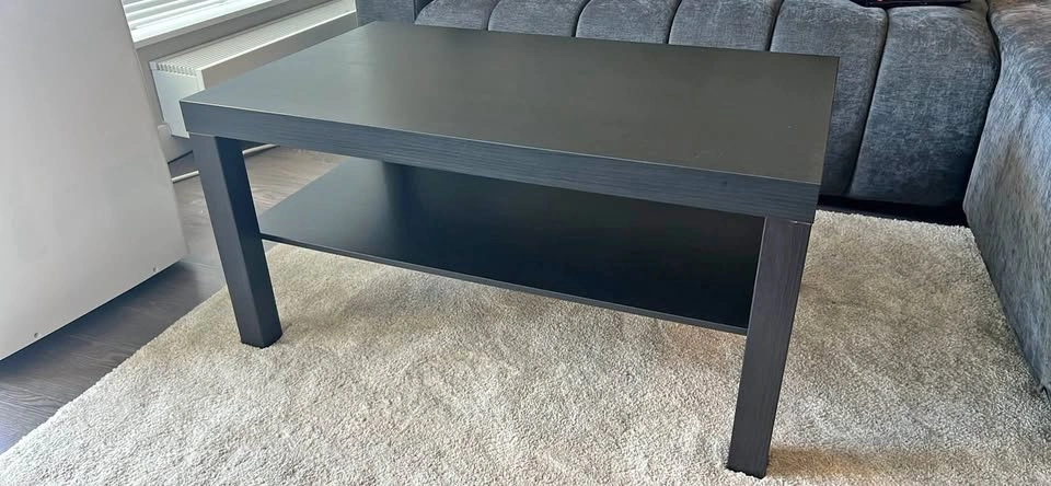 IKEA Black-brown coffee table, 90x95 cm