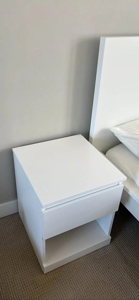 IKEA White Nightstand 40x42x49 cm - photo 2