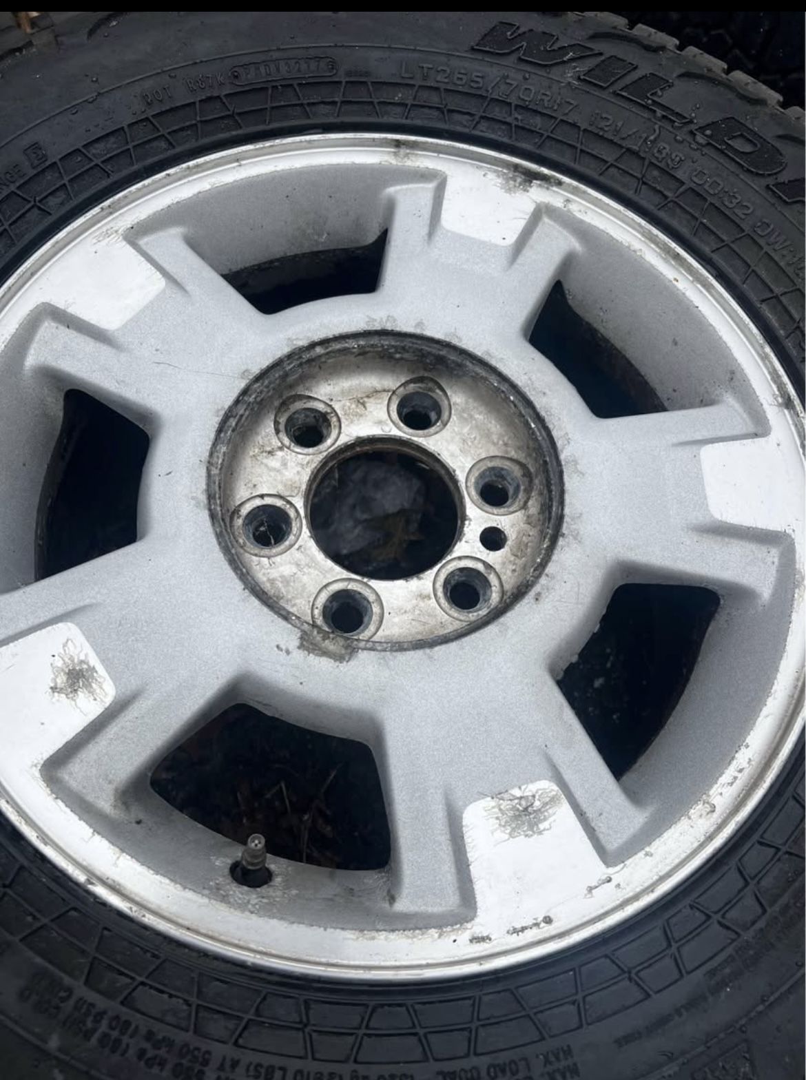 F150 OEM Wheels & Tires – Falken Wildpeak A/T LT265/70R17 – Set - photo 4