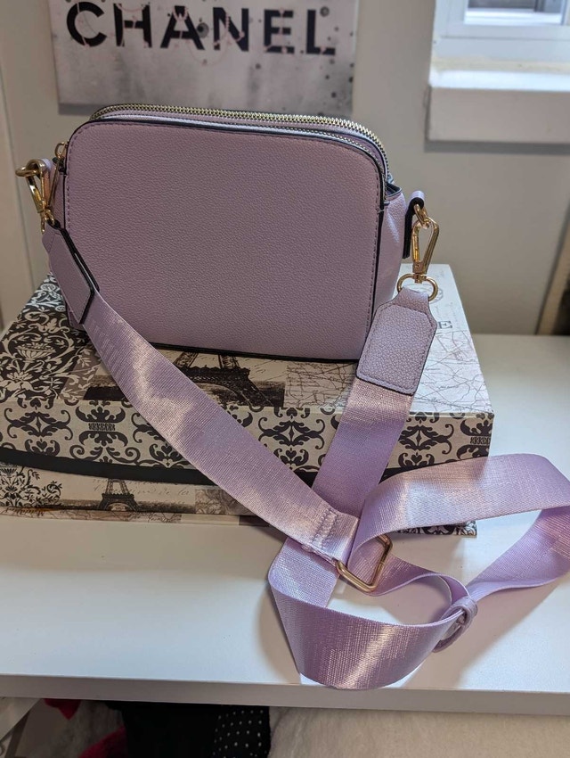 NEW Mauve handbag spring is here!!