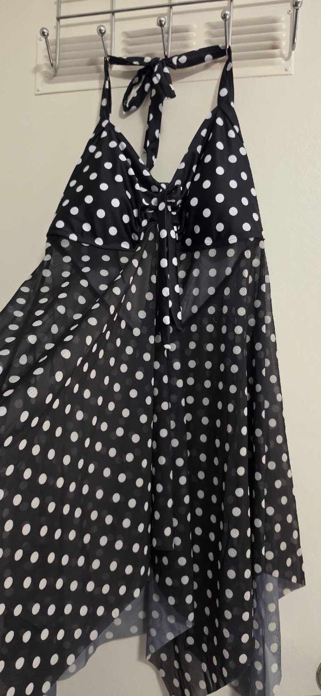 NEW tags on Womans Polka Dot Dress Bathing suit - photo 3