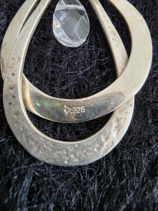 Silpada .925 ss Briolette teardrop dangle earrings, retired - photo 4