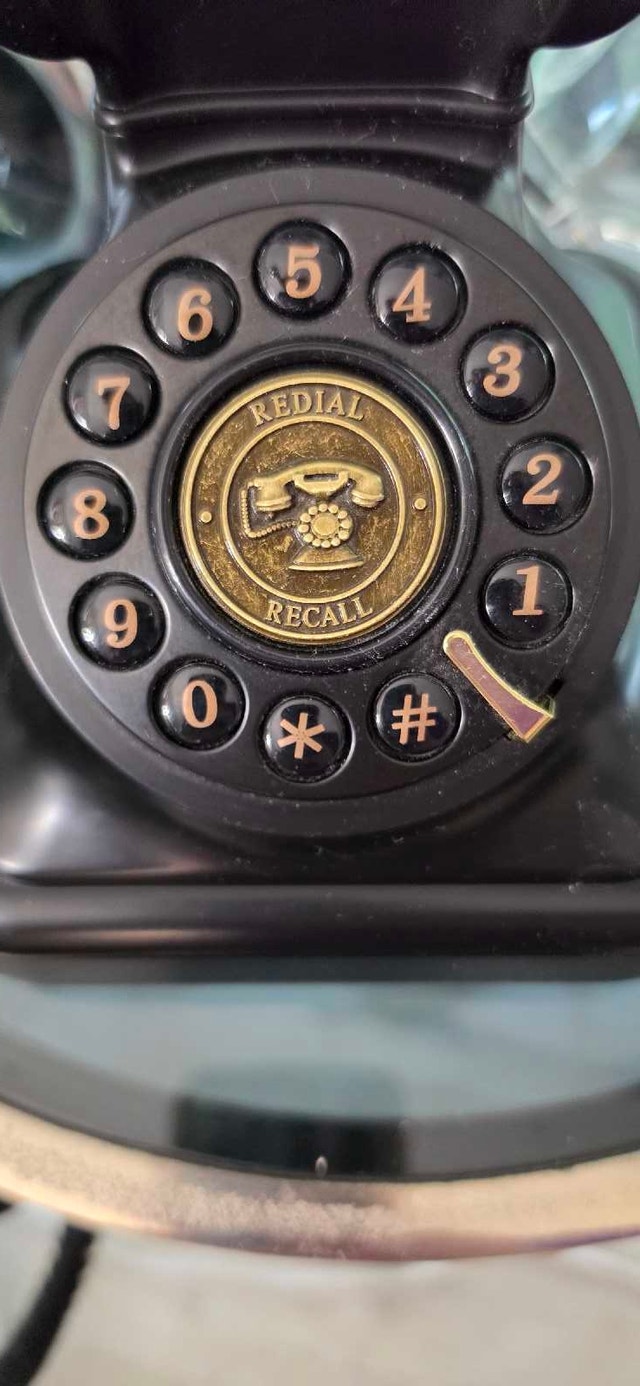 Working Replica Retro Telephone excellent cond - photo 5