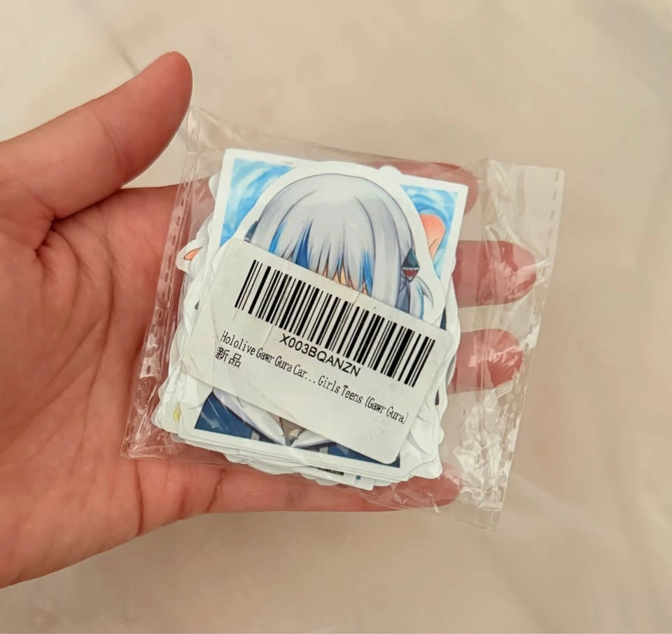 Gawr Gura Vtuber Stickers 50pcs - photo 3