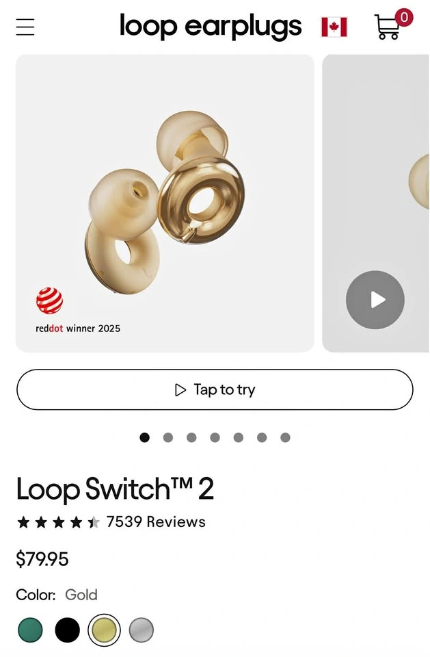 Loop Switch 2 Earplugs