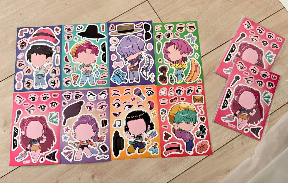 K-Pop Demon Hunters Stickers