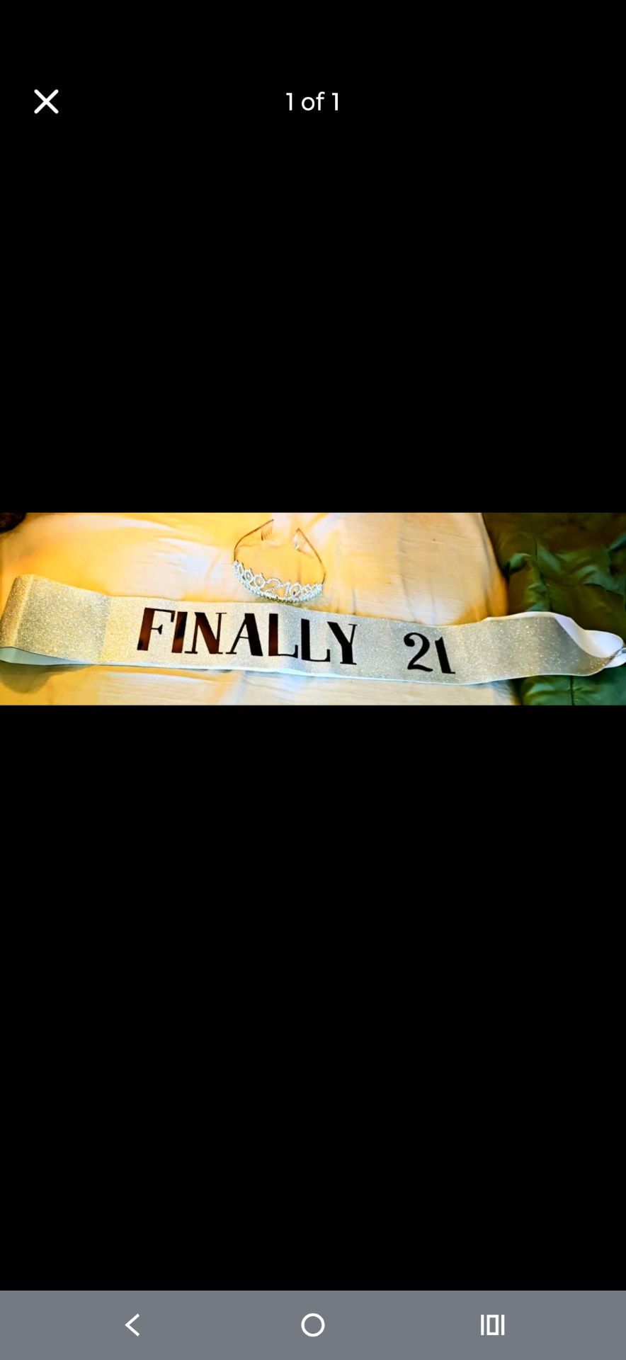 Finally 21 birthday set