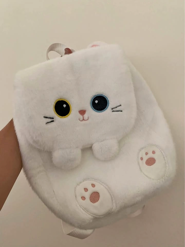 White Cat Backpack