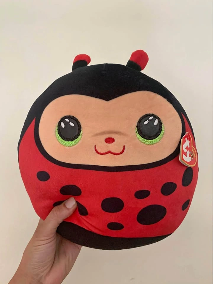 Lady Bug Squish a Boos Ty Plush