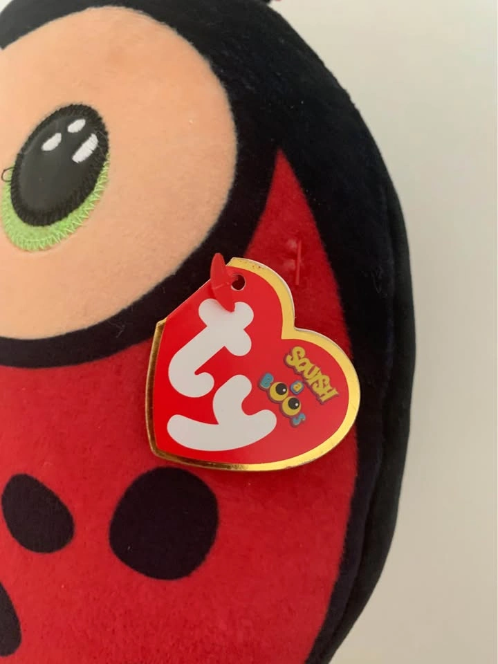 Lady Bug Squish a Boos Ty Plush - photo 3