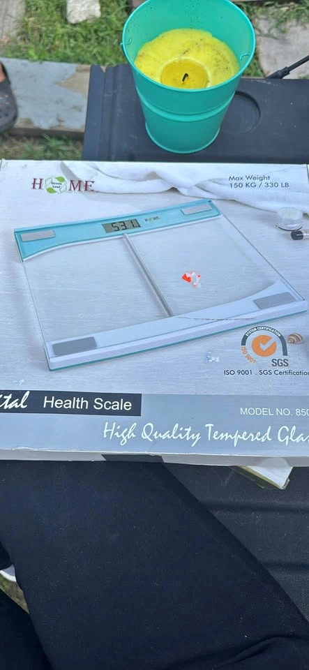 HOME Digital Health Scale Tempered Glass