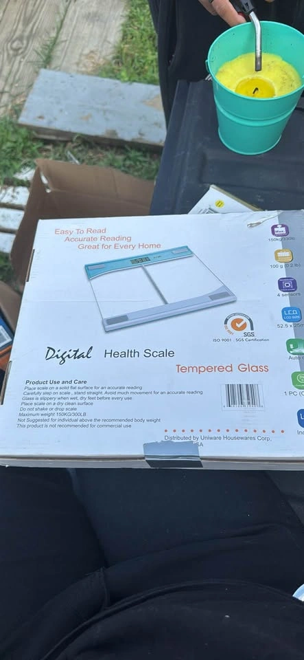 HOME Digital Health Scale Tempered Glass - photo 2
