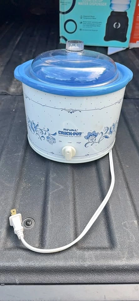 Vintage Rival Crock-Pot Stoneware Slow Cooker
