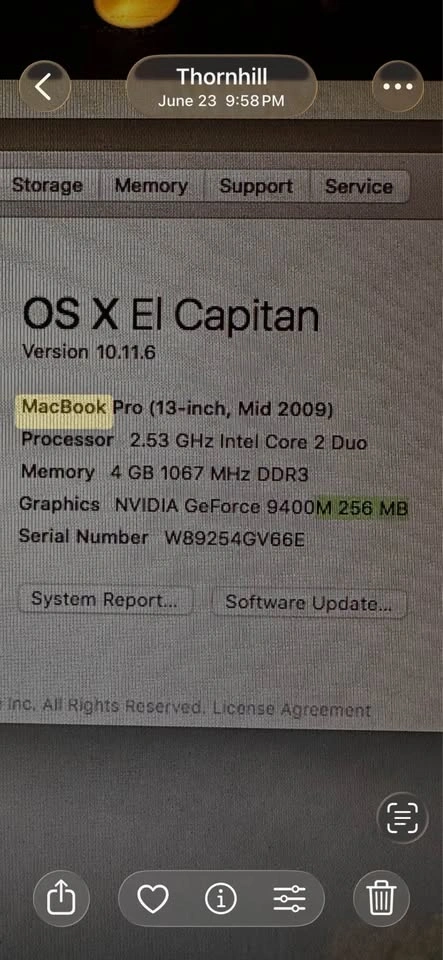 MacBook Pro 13” Mid 2009 – Parts / As-Is (Working) - photo 4