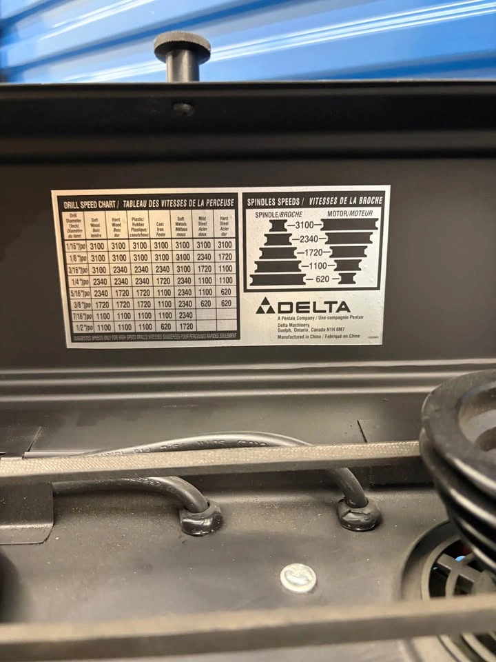 Delta 8” drill press - photo 4