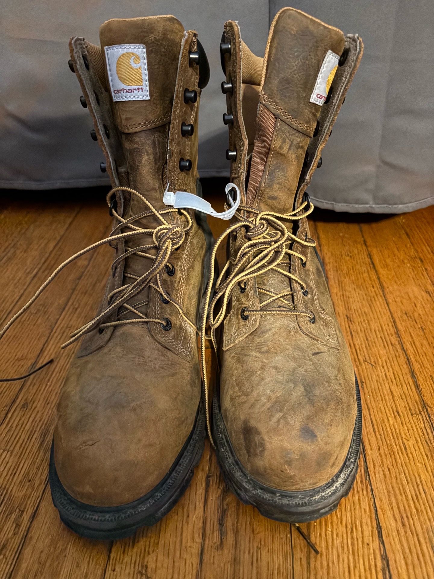Carhartt Waterproof Work Boots CMW8200 Men's 10 Wide Brown EH - photo 2