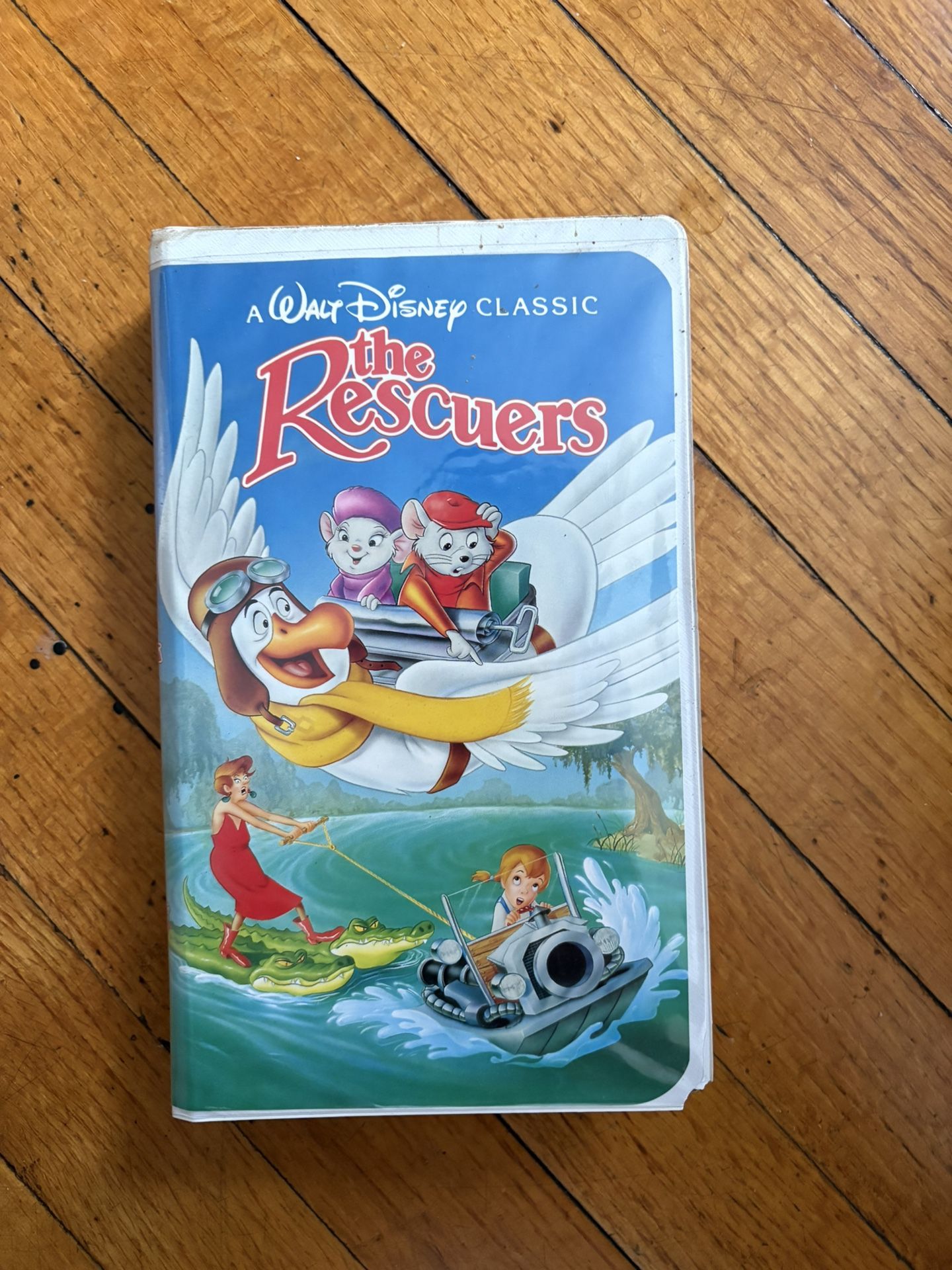 The Rescuers VHS 1992 Black Diamond Disney Movie VCR Tape