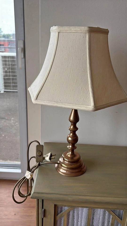 Vintage Brass Table Lamp