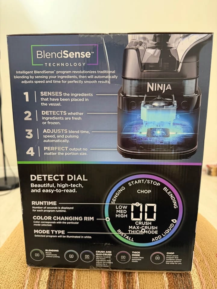 Ninja Detect Duo Power Blender, Seal Packed - photo 3