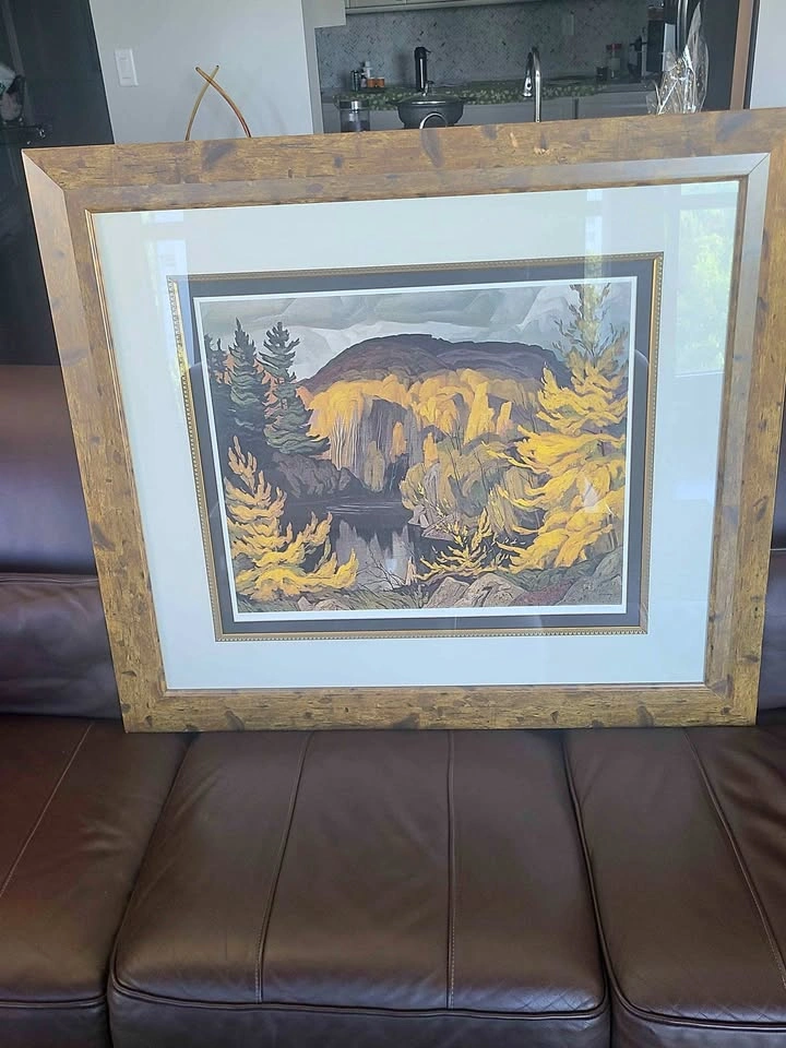 A.J. Casson 'Autumn on the York River' Framed Print