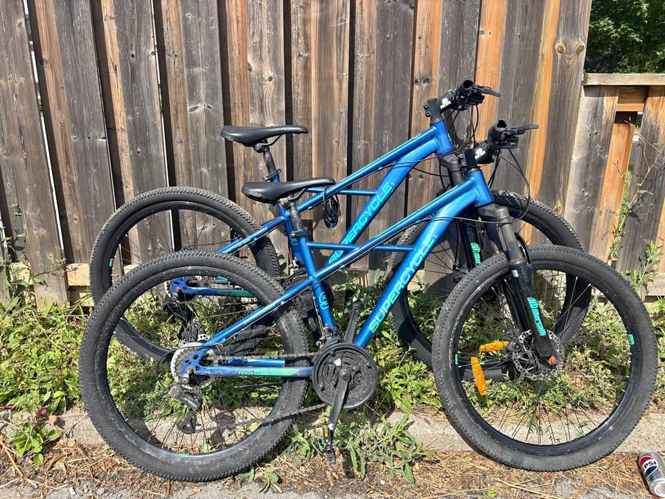 Two Supercycle Tekoa-X Hardtail Mountain Bikes