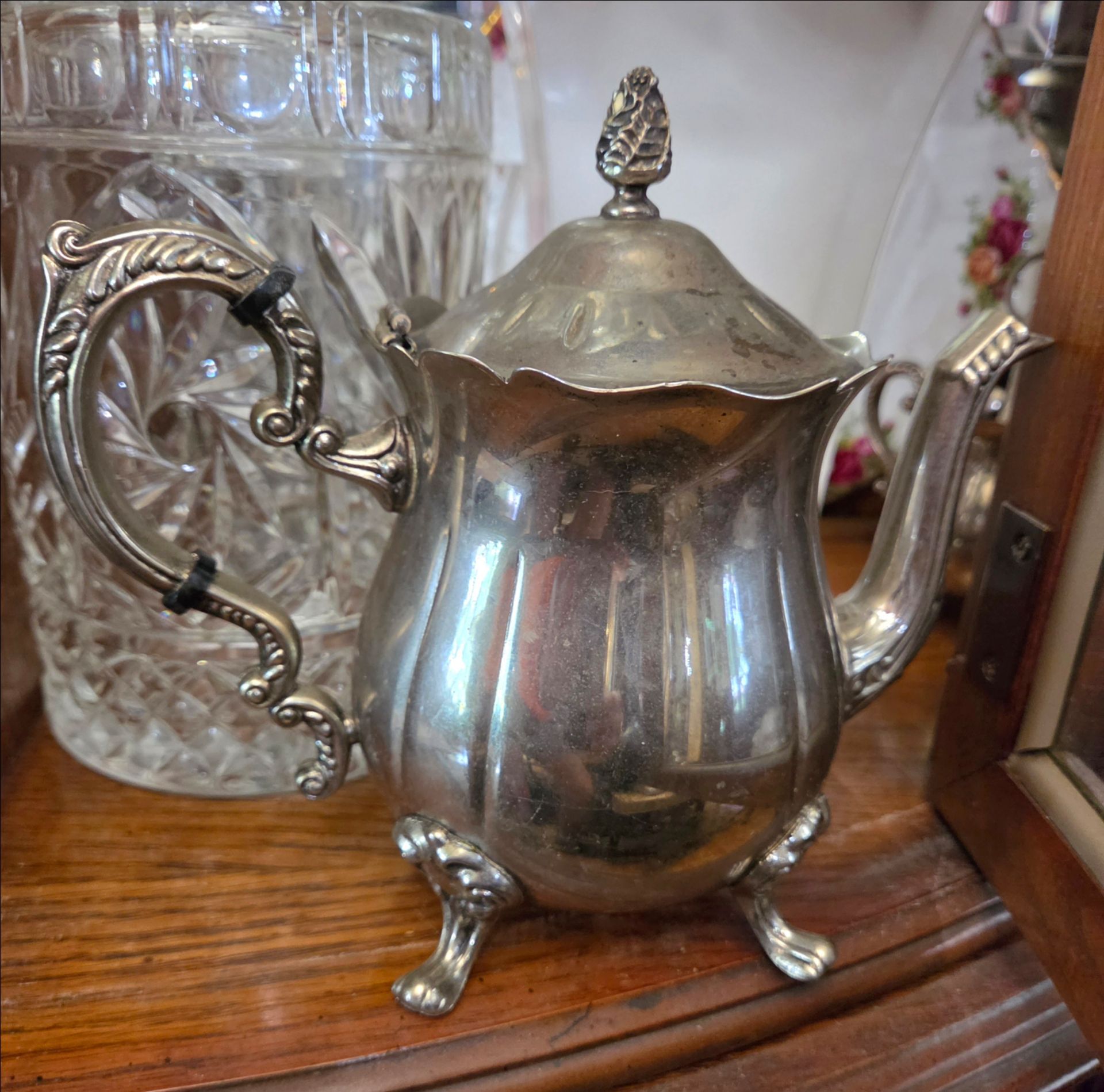 Silver Tea Pot Coffee Pot Set - photo 4