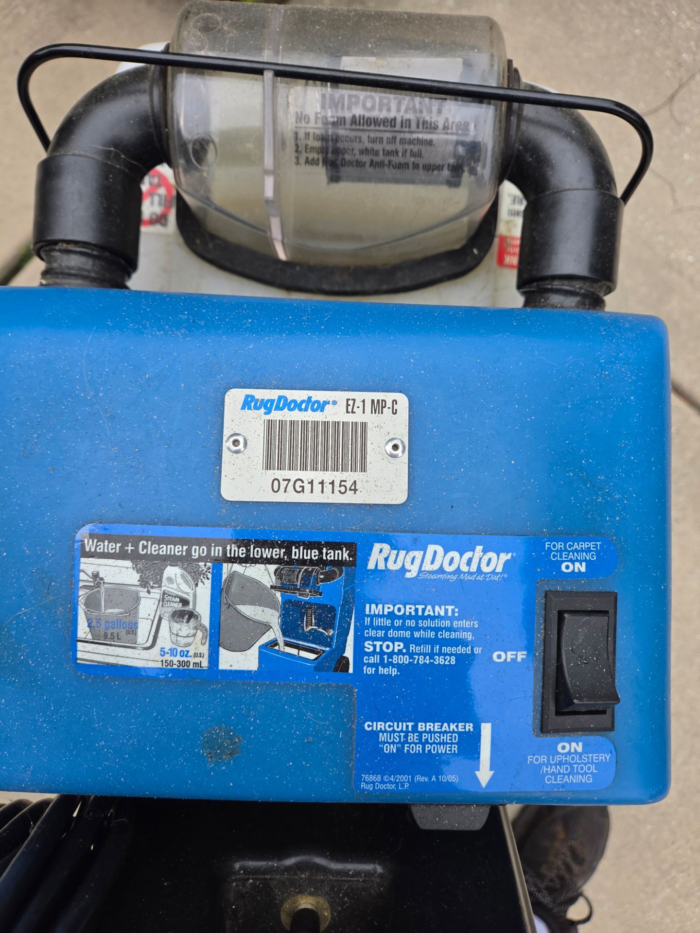 Rug Doctor Carpet Cleaner - photo 3