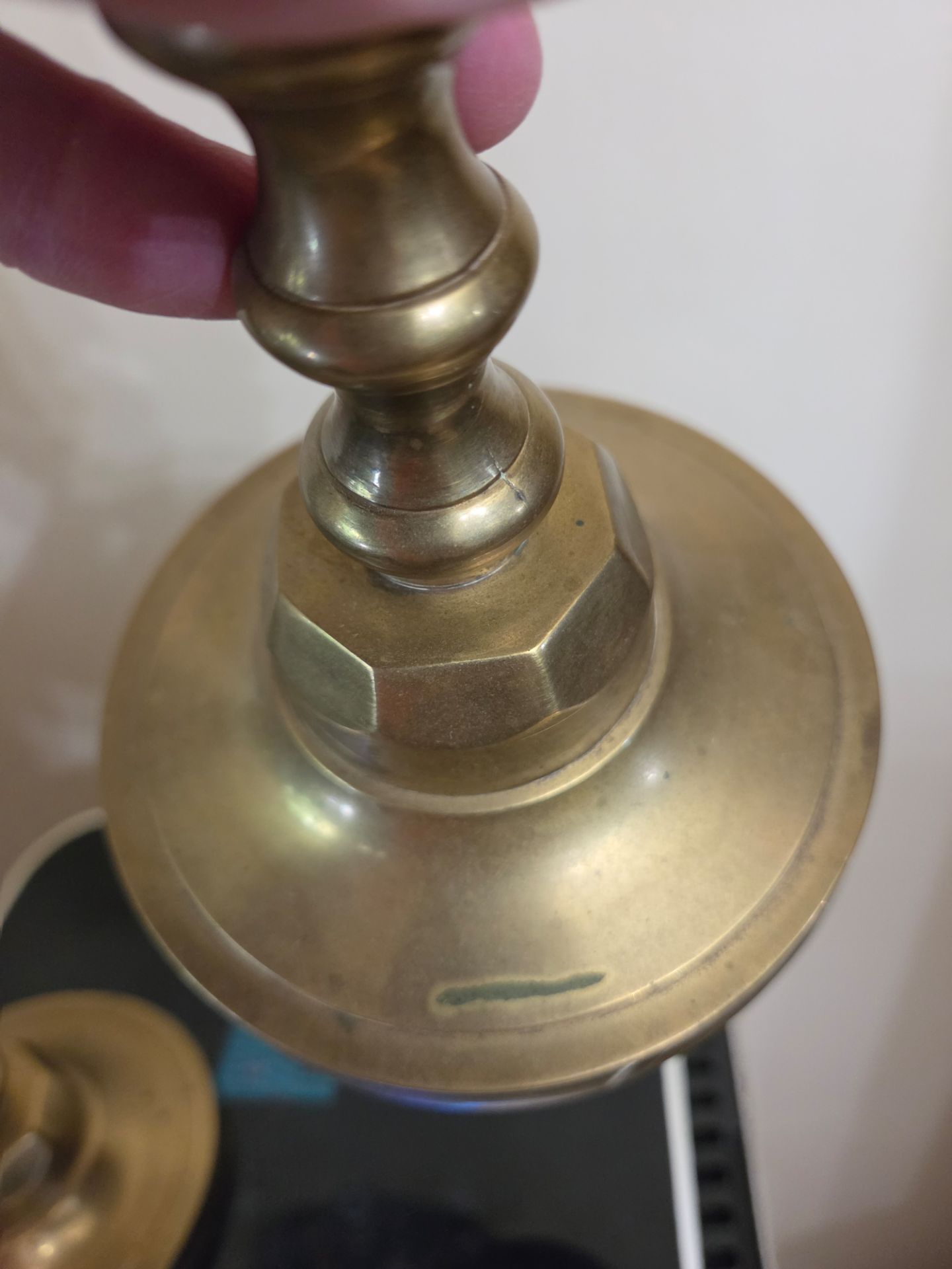 Brass Candlestick Holder - photo 2