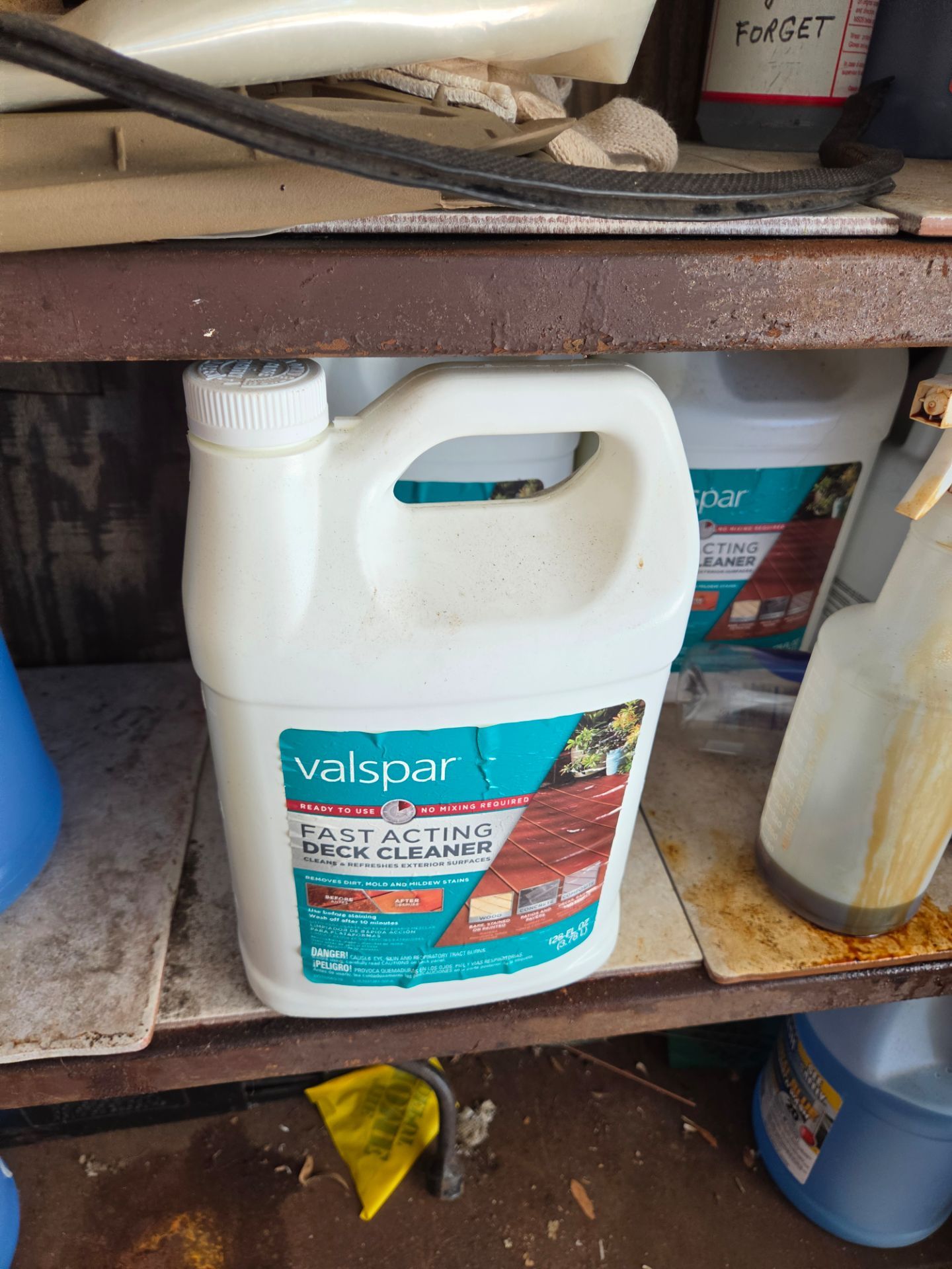 Valspar Fast Acting Deck Cleaner