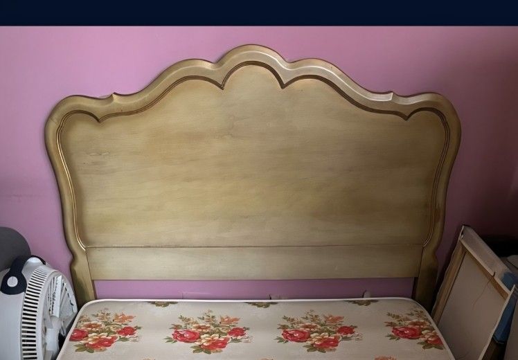 Twin French Provincial Headboard Footboard - photo 5