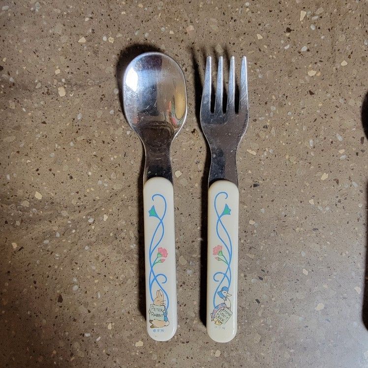 Peter Rabbit and Friends Spoon Fork