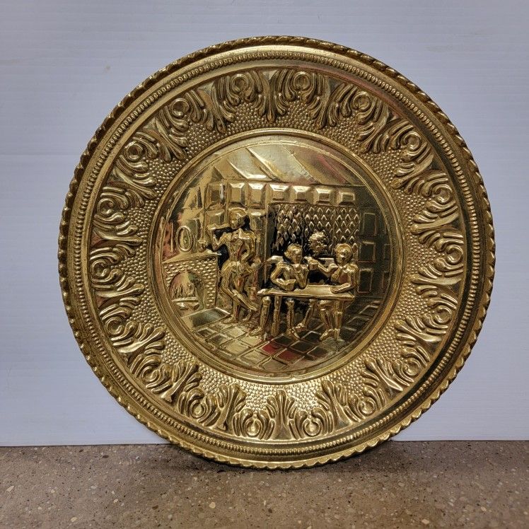 Brass Saloon Inn Plate - photo 2