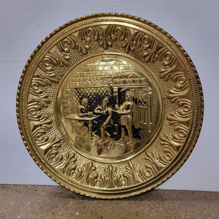 Brass Saloon Inn Plate - photo 4