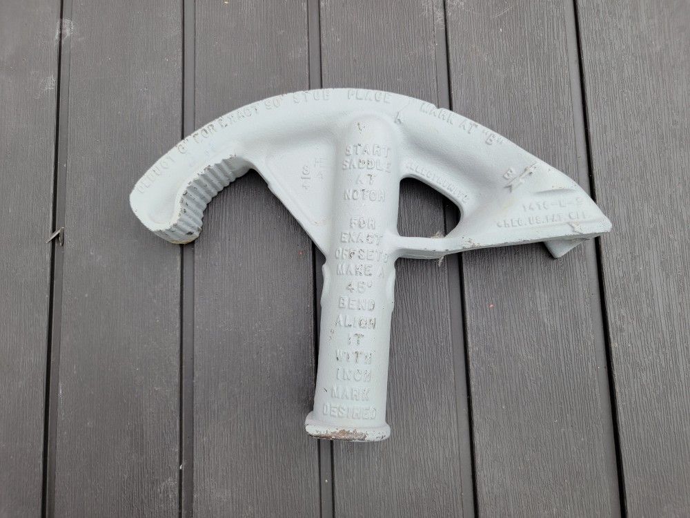 Conduit Pipe Bender