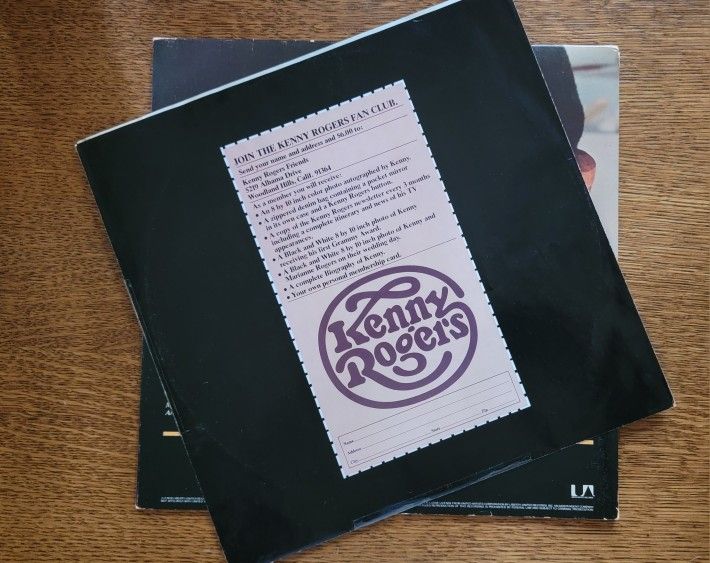 Kenny Rogers Album Vinyl LP - photo 3