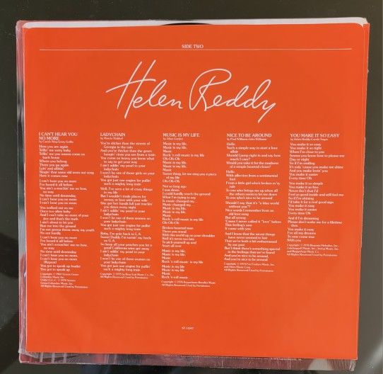 Helen Reddy Album LP Vinyl - photo 3