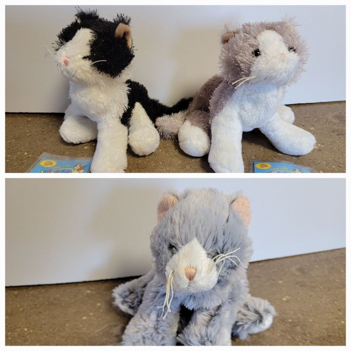Webkinz Cat Plush Collection HS016 HS015 HM222