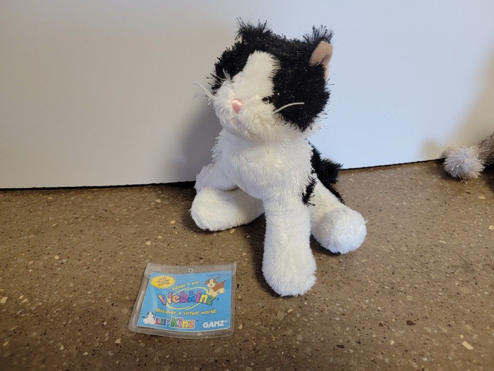 Webkinz Cat Plush Collection HS016 HS015 HM222 - photo 4