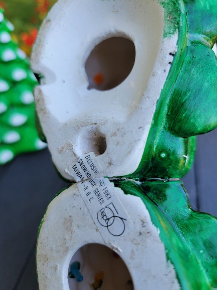 Ceramic Holiday Xmas Trees - photo 2