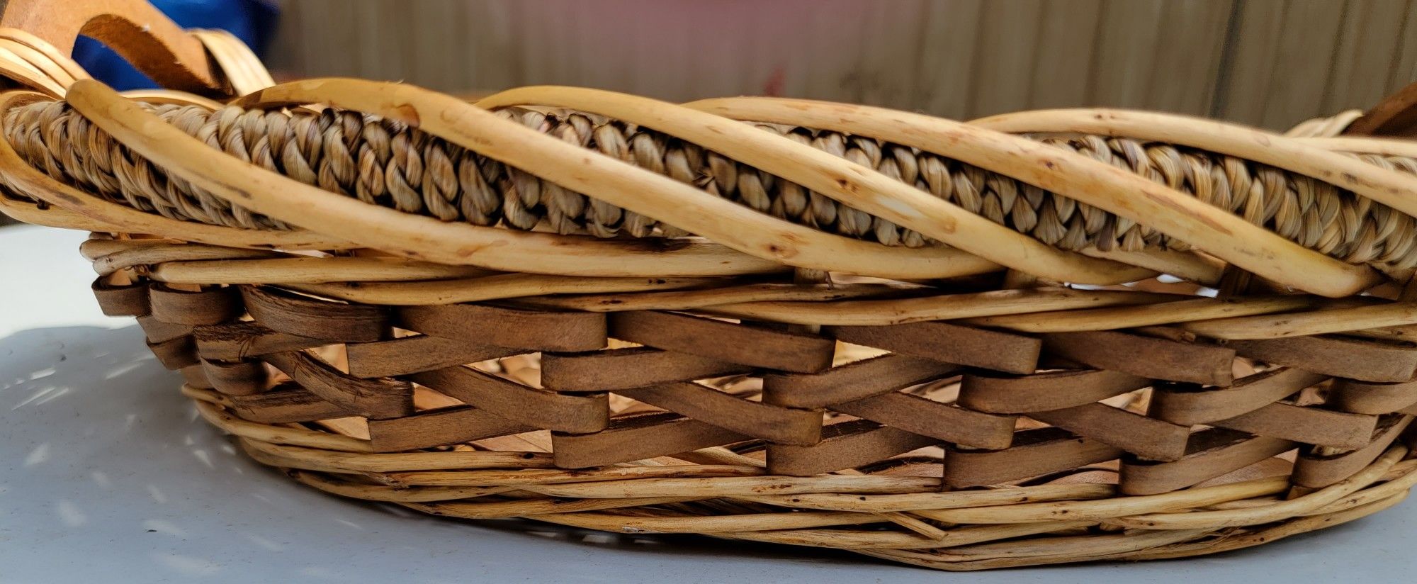 Wicker Bread Basket - photo 2
