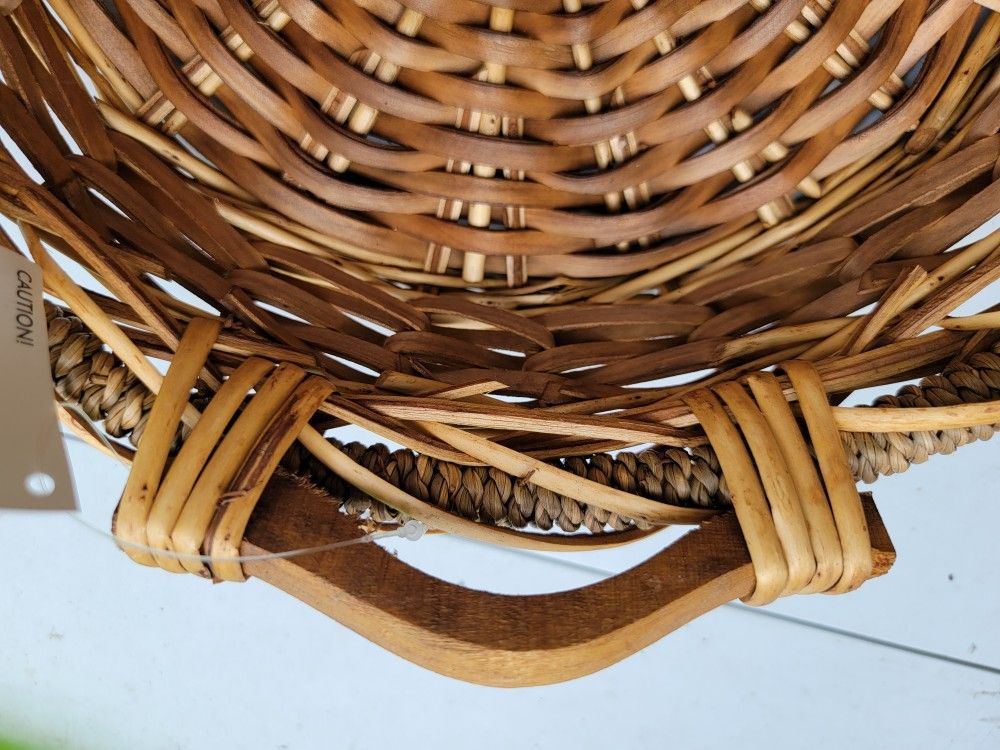 Wicker Bread Basket - photo 3